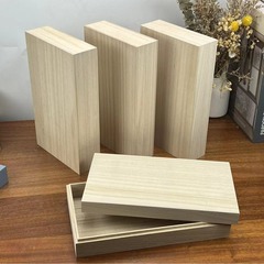 使い捨て高級刺身実木箱寿司包装箱出前和食レストラン専用包装箱印刷ロゴ