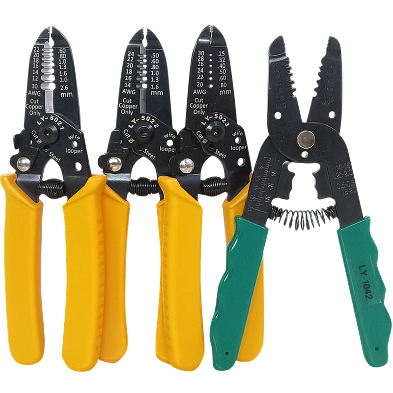 台湾OPT剥线钳电线剥皮剪线剥皮器剥线剥皮切断剪LY-5021 2 1043