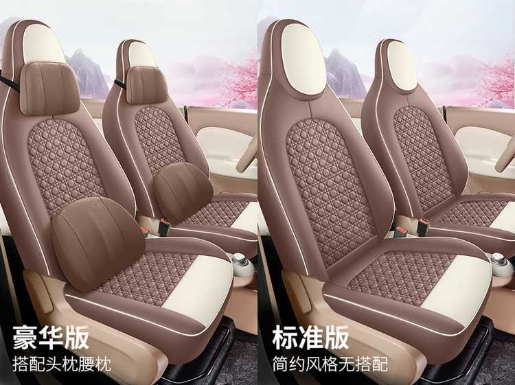 25 Models of Wuling Mini Seat Covers, Four-Door Version Special Car Seat Covers, Fourth Generation Hongguang Ev Mini Four-Season Car Seat Cushions