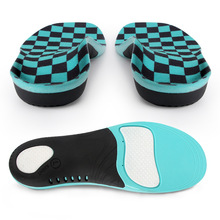 足弓矫正鞋垫PU运动鞋垫平足高足弓支撑跨境爆款男女减震鞋垫