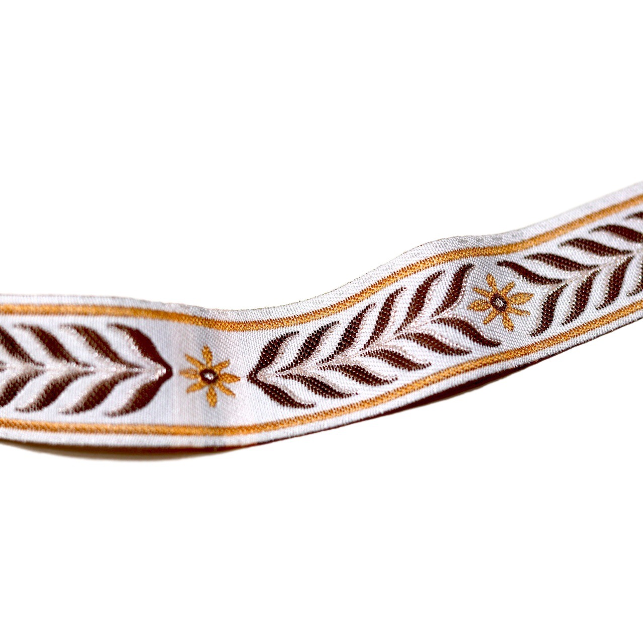 3,4 cm Ancho de alta precisión cinta cortina ropa almohada montaña cama corredor de mesa decoración ensanchado cinta