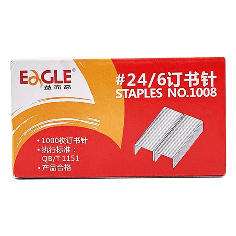 Скобозабиватель Yiergao для офиса, скобы 1008, 12 штук # Стандартные скобы, универсальные скобы