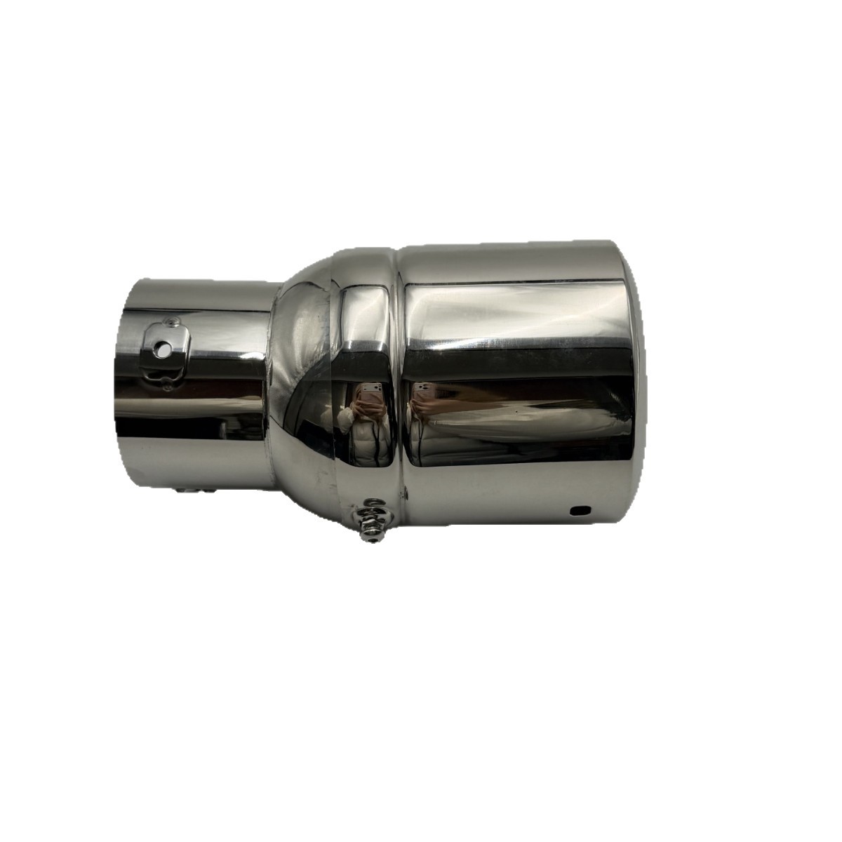 Specialized tailpipe for car exhaust modification, stainless steel single-tube exhaust pipe decorative accessory, universal exhaust cover