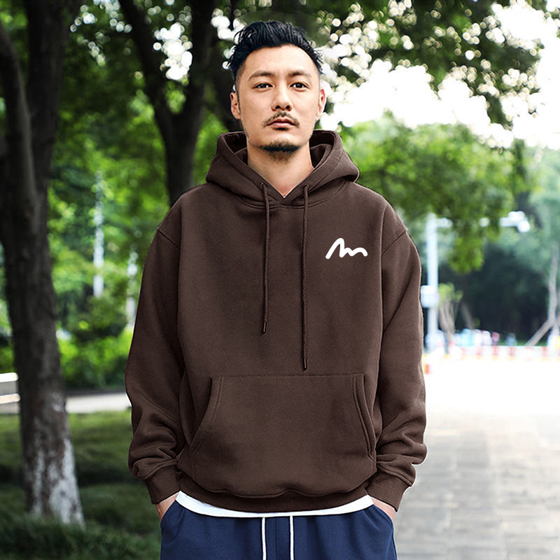Suéter pesado para hombres primavera y otoño nuevo estilo de estilo de Hong Kong estilo retro marca de tendencia suelta versátil chaqueta de manga larga de estudiantes