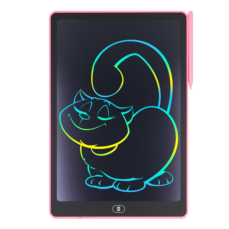 16inch LCD 파우더 쓰기 보드 - 두꺼운 펜(컬러) 배터리 포함