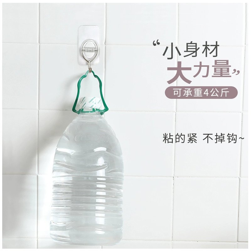 Клейкие настенные крючки для кухни, сверхпрочные крючки для подвешивания на стену за дверью, без следов и без необходимости сверления.