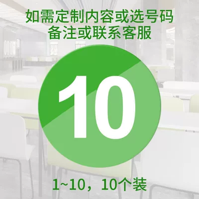 equipment, billiard identification signs, custom-made — Warning sign - 88cm-diameter-8cm-green-with-white-text-1-10-pack-of-10