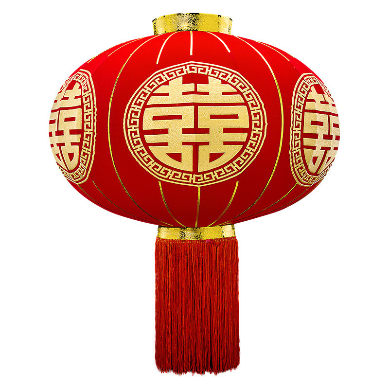 Linterna de bodas rojas grandes bodas decoración de estilo chino de la puerta de la decoración del patio un par de colgantes de linternas festivas