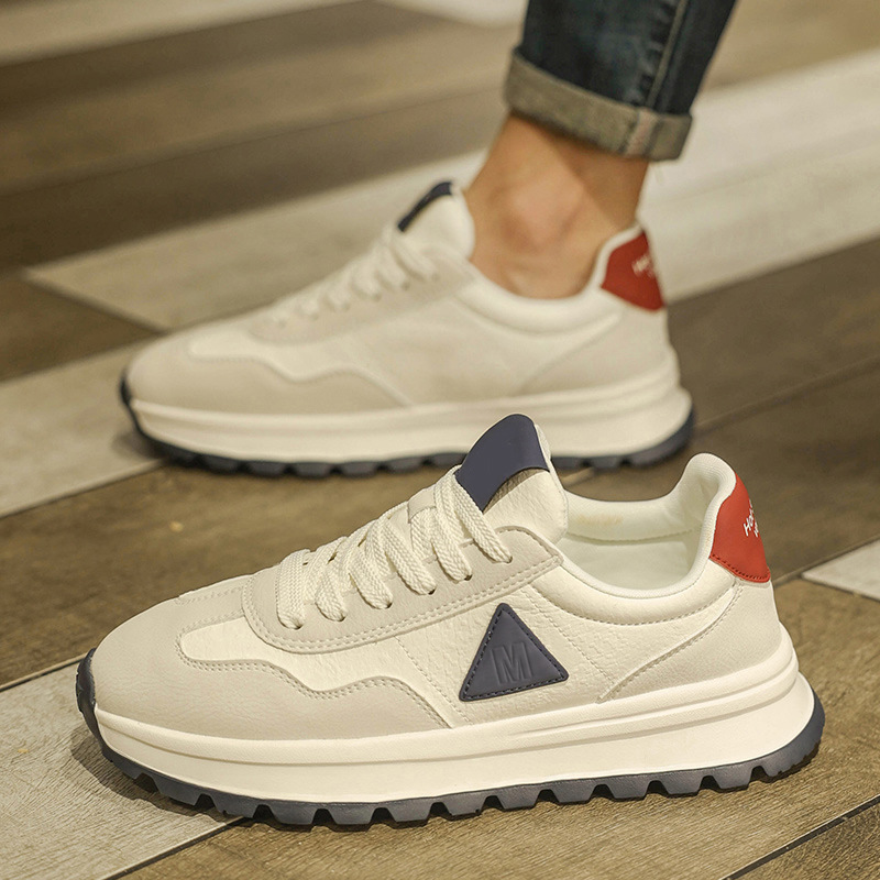 Light Luxury High-Quality Dad Shoes for Men in Autumn and Winter New Lightweight Non-Slip Forrest Gump Shoes Outdoor Soft-Soled Sports and Leisure Trendy Shoes