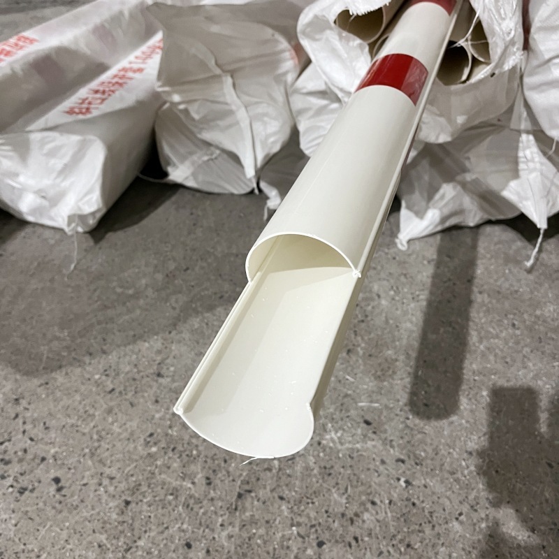 電力線シースPVC線警告管紅白反射警告管標識棒ケーブル保護スリーブ工場|undefined