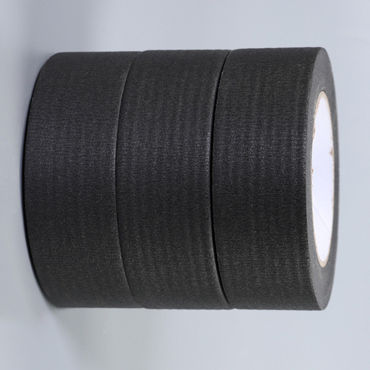 诸暨市厂家直接销售黑色美纹纸胶带，苏州衍腾遮蔽黑色美纹纸胶带