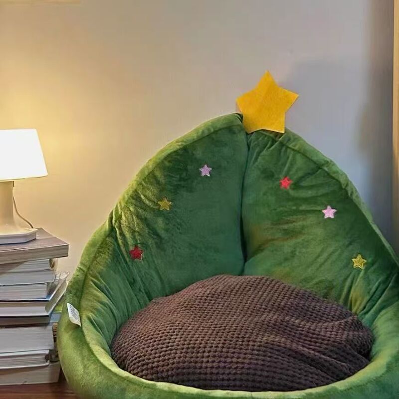 Christmas Decoration Christmas Tree Cushion Reading Floor Lazy Futon Cushion Balcony Bay Window Mat Tatami Cushion