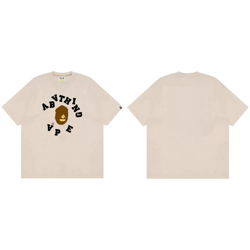 クロスボーダー卸売潮ブランド BAPE エイプヘッド半袖シャークトップ T シャツ供給 240 グラム半袖