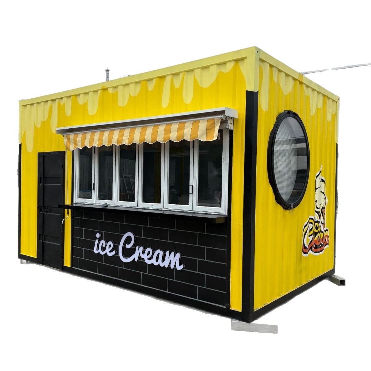 Quiosco de venta sala de servicio simple quiosco de peaje móvil calle comercial contenedor casa de paneles cabina de manzanas carro de comedor