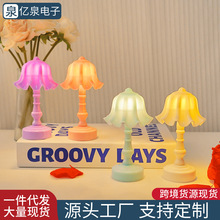 创意复古小台灯led卧室床头灯房间宿舍小夜灯装饰氛围灯桌面摆件