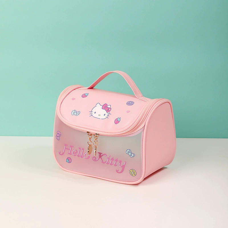 Косметичка Hello Kitty, вместительная водонепроницаемая сумка‑органайзер, высокое качество