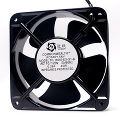 廠家直銷迎躍18060 18cm 110V機櫃機箱小型軸流風機散熱風扇