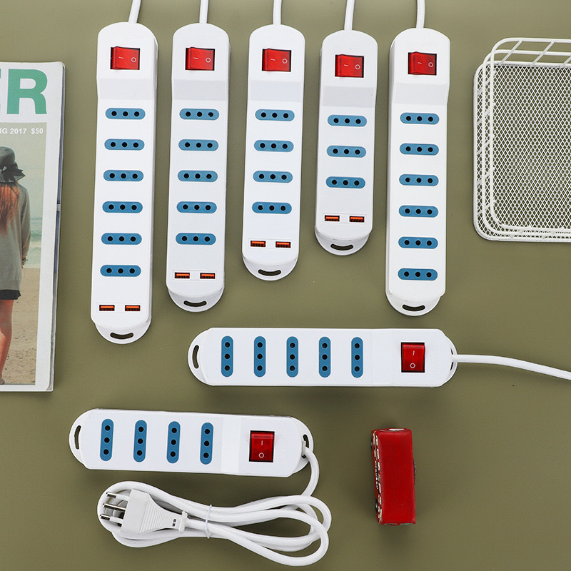 Italia enchufe de línea italiana USB con enchufe de interruptor Chile ULA Italia placa de cable de tracción fábrica de comercio exterior transfronteriza