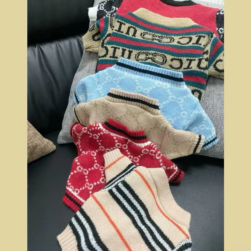 Свитер для кошек, зимняя одежда для собак, для французских бульдогов, бишон фризе, тедди, шнауцеров, щенков померанских шпицев, теплая одежда для домашних животных на осень и зиму