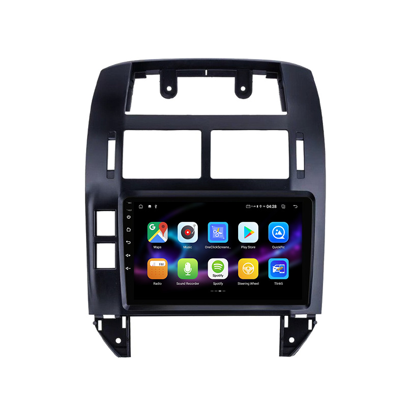 Suitable for 04-11 Volkswagen Polo Android Large Screen Central Control Navigation Stereo Gps Reversing Image Bluetooth