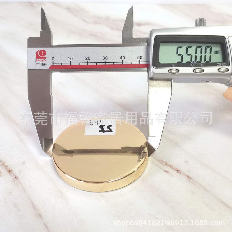福馨-金属プレスメッキ香薫鉄蓋ガラスろうそくカップ金属蓋0.5mm冷間圧延鋼鉄蓋卸売り|undefined