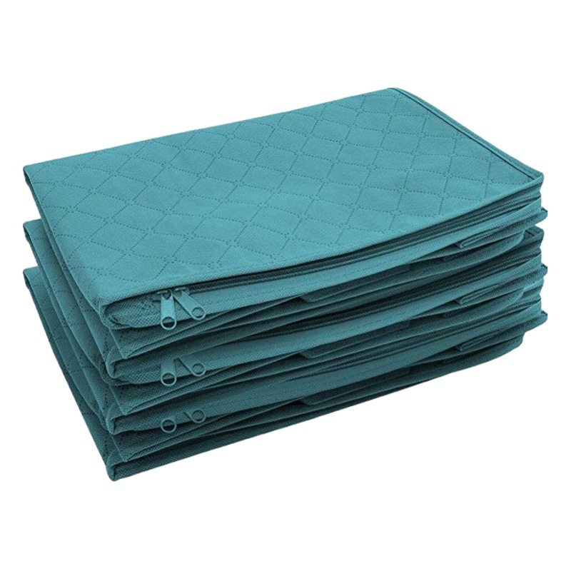 Bolsa organizadora de tela no tejida, para ropa de cama, a prueba de polvo