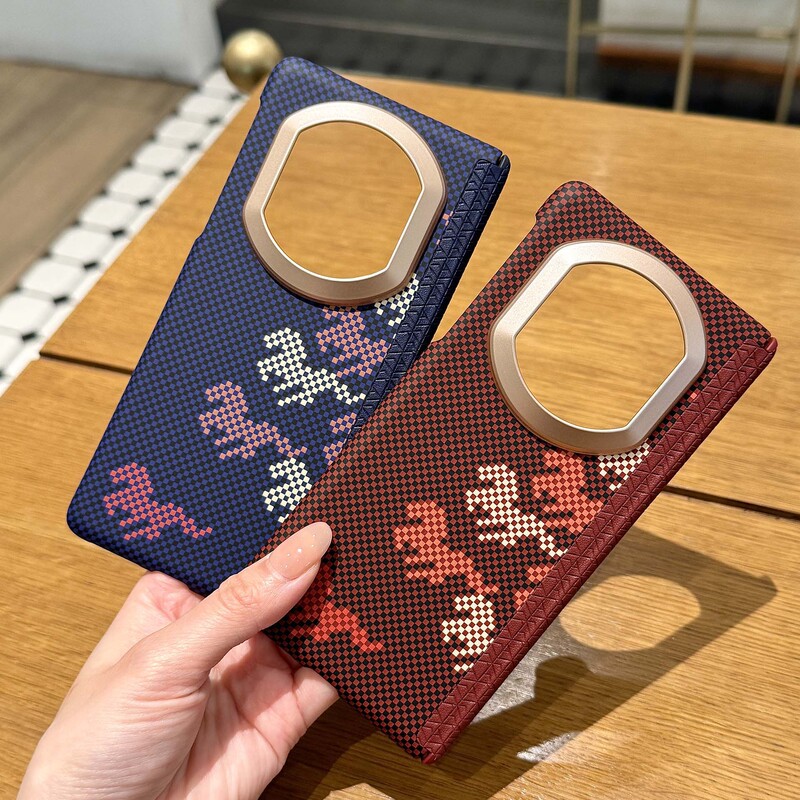 Suitable for Huawei Mate X7, X6 Magnetic Dual-Axis Hinge Protective Case, X5 Hinge Protective Cover, X3