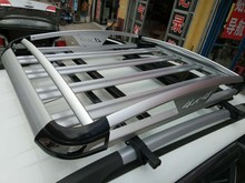 越野车SUV车顶通用铝合金带灯行李框行李架适合各种车型