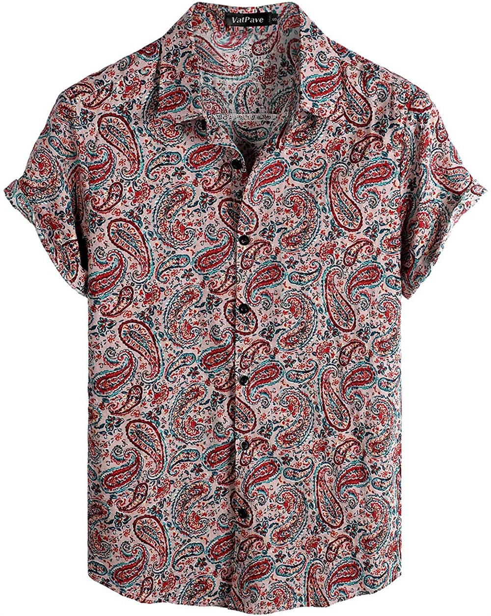 El verano Hawaiano de los hombres fronterizos del Amazonas imprimió la Fábrica de la fuente de la camisa de manga corta DINGZHI