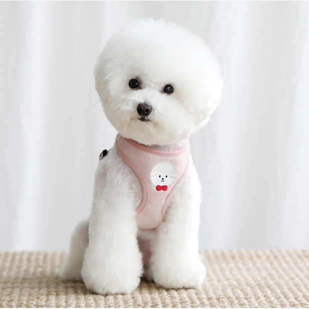 Dog Vest Small Like Teddy, Pet Harness Leash For Walking Dogs_voghion.com