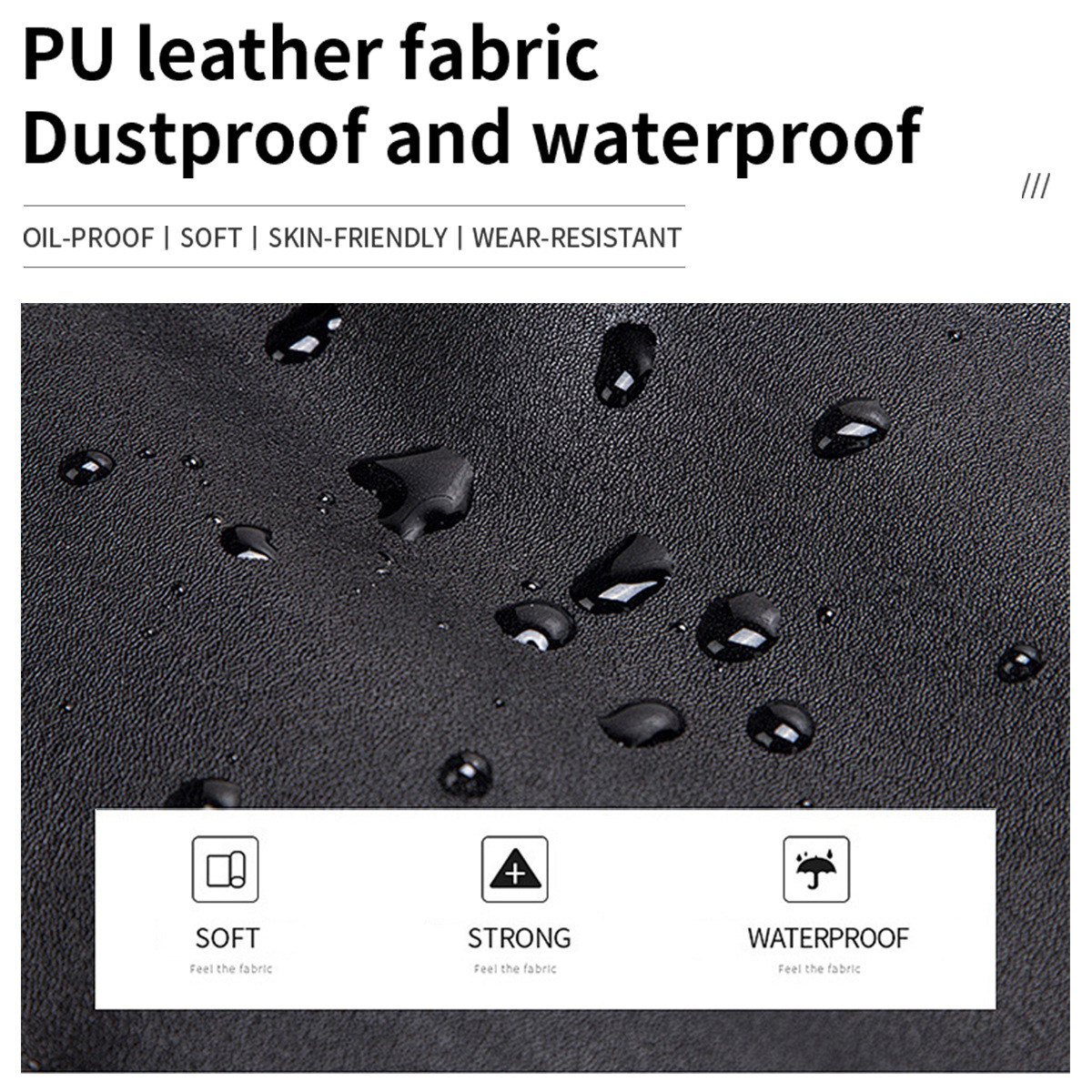 Transfronterizo Amazon guantes de sofá de cuero todo incluido a prueba de agua a prueba de aceite guante cubierta de sofá doméstico