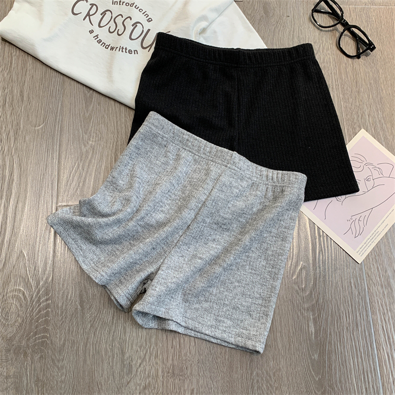Knitted Shorts, Yoga Hot Pants, Summer Slim-Fit Anti-Exposure Safety Shorts, Sports Cycling Home Base Layer, Comfortable to Wear Knitted Shorts, Yoga Hot Pants, Summer Slim-Fit Anti-Exposure Safety Shorts, Sports Cycling Home Base Layer, Comfortable to Wear