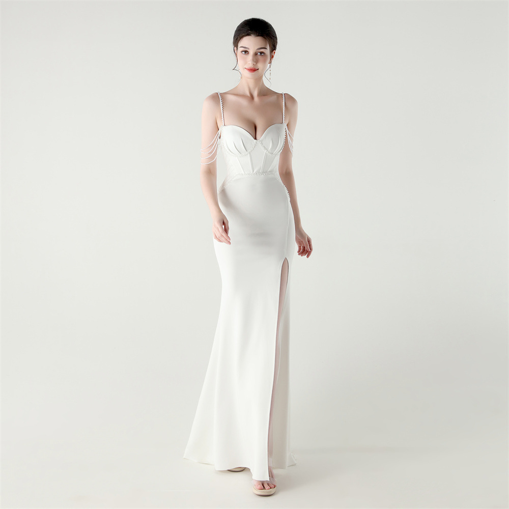 33358# New lace craft three-dimensional mesh fishbone strap waist…