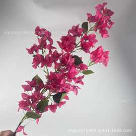 三角梅仿真花阳台花卉庭院客厅摆件装饰花外贸厂家工程软装假花