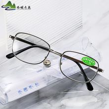新款东海水晶标防刮擦玻璃老花镜 跑江湖地摊热款划不花老花眼镜