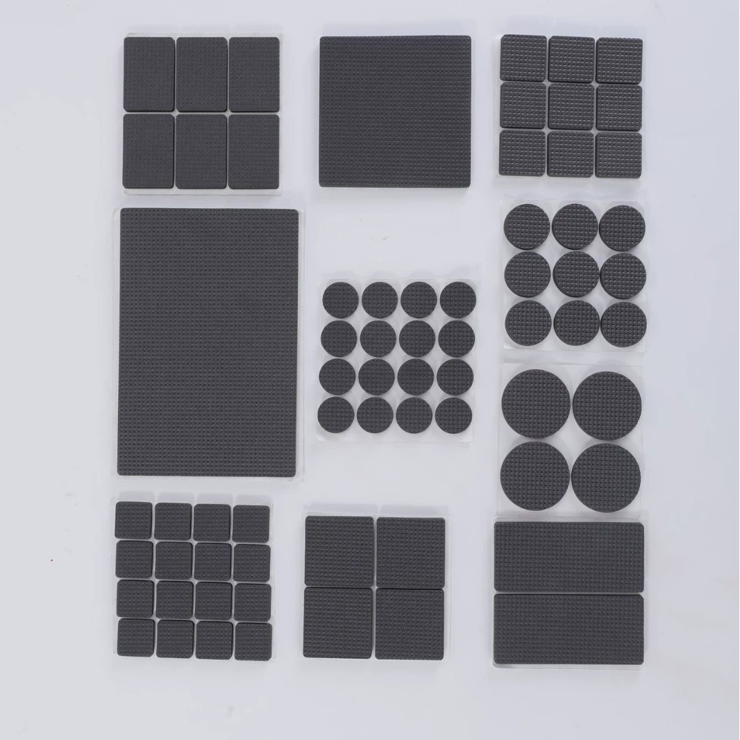 Утолщенный Многофункциональный Противоскользящий коврик для стола и стула, мебельный пол, противошумный самоклеящийся защитный коврик, сетка, износостойкий пенопластовый коврик