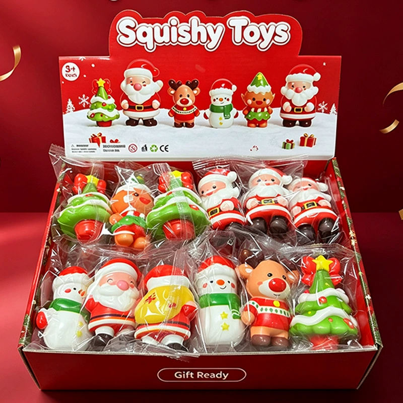 PU-фигурка Санта-Клауса антистресс Рождество