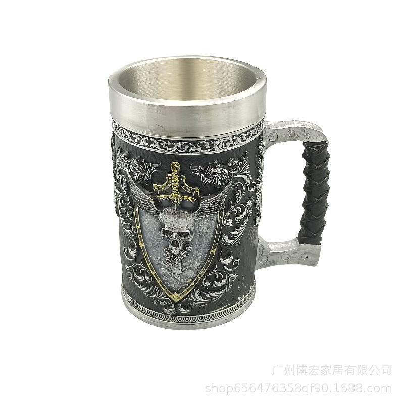 죽음의 천사 실버 검 맥주 찻잔