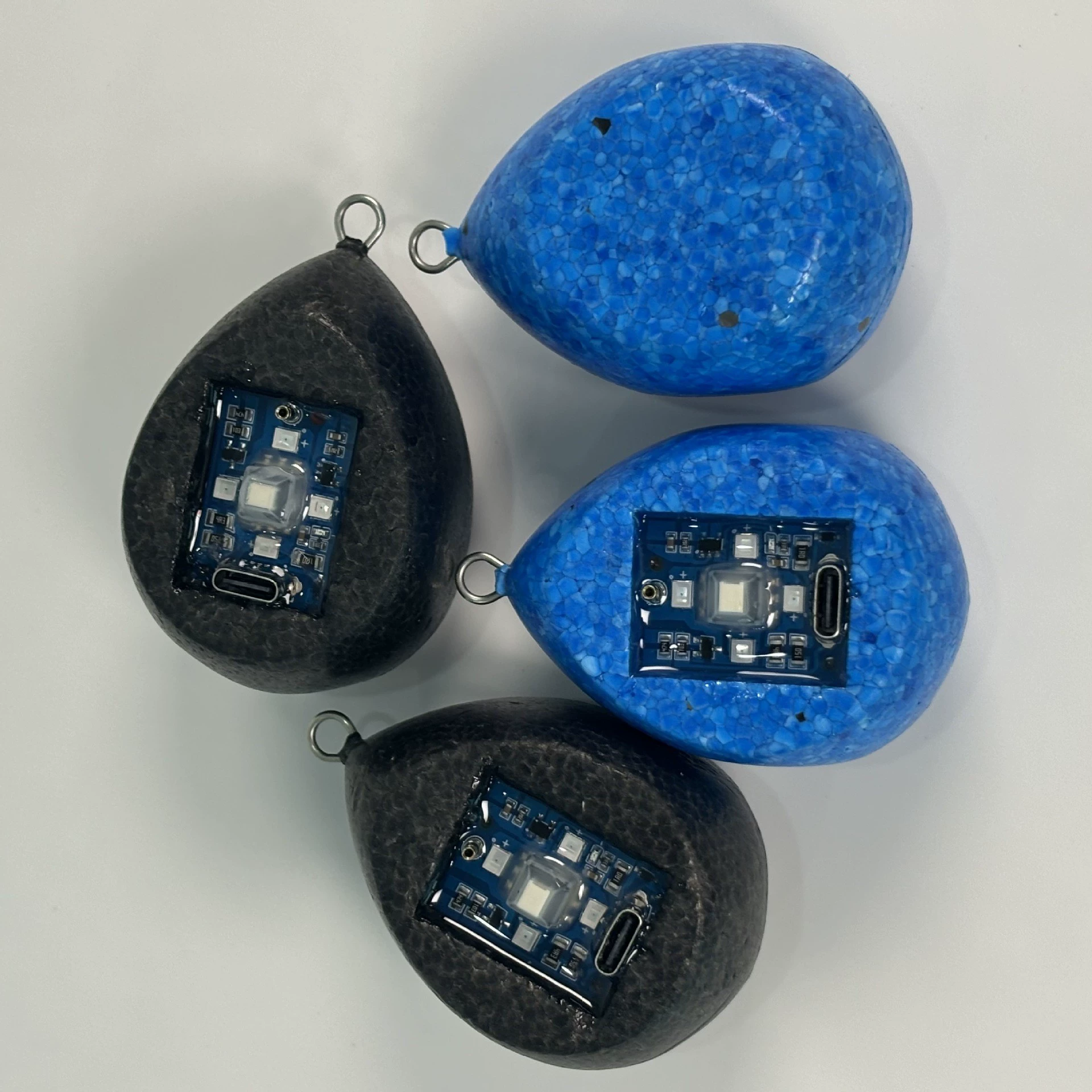 Поплавок Haiqi для ночной рыбалки с визуальным определением рыбы и дополнительным светом, видимый поплавок с ярким светом для турбидной воды, с переключателем.