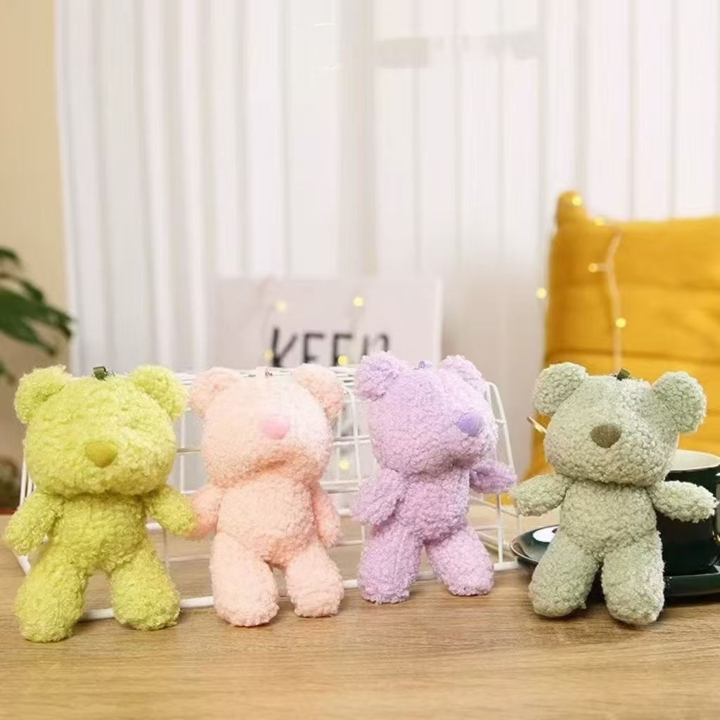 Colorful naked bear