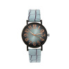 Swiss watch for leisure, quartz belt, gradient