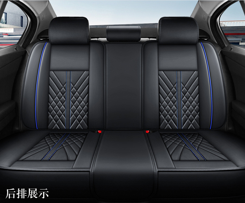 25 New Car Cushion Four Seasons General Napapi Fully Surrounded Full Leather Five-seat Cushion Seat Cover Amazon Wholesale