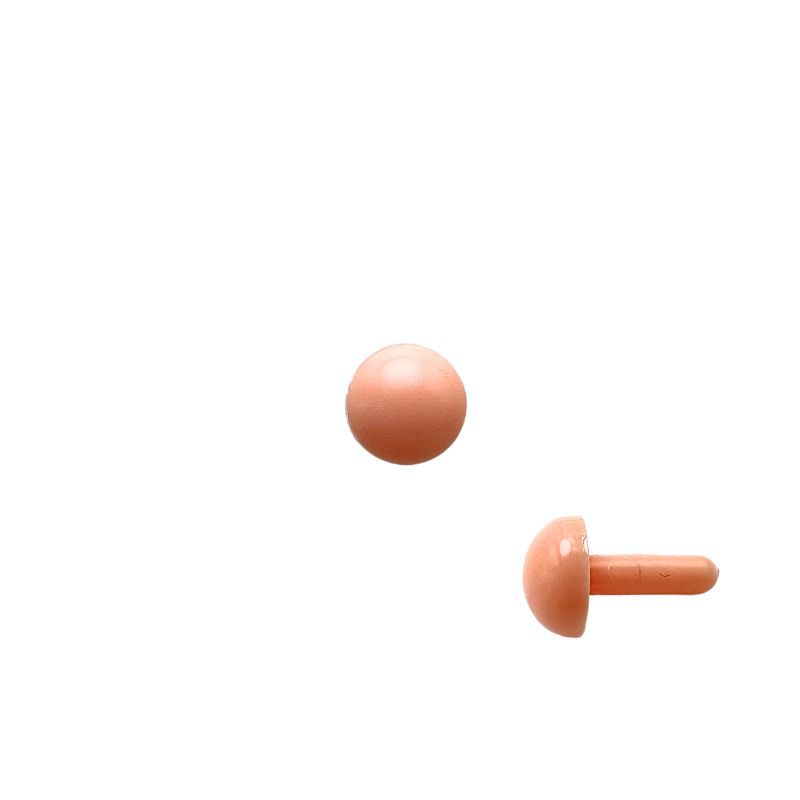 Ojo redondo pie recto mango recto ojo nariz poke fieltro de lana Twist stick DIY accesorios de muñeca hechos a mano