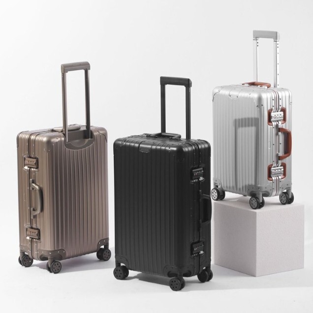 Xiaojingang luggage 24inch men's carry-on suitcase with universal wheels, women's large-capacity travel suitcase