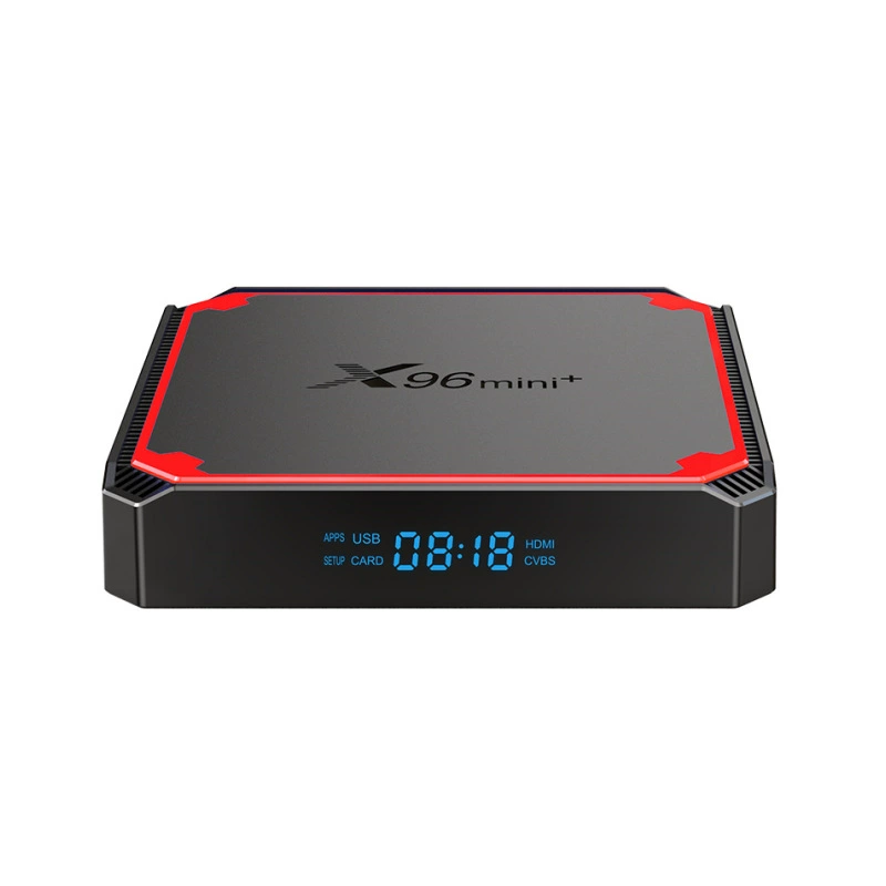 X96mini+сетник сет-топ бокс S905W4 Android TV бокc двойной частоты WIFI 4K HD телевизионная коробка