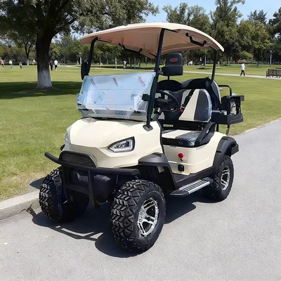 Elektrikli qolf avtomobilləri Cart for Scenic Areas - white-model-deposit-for-order