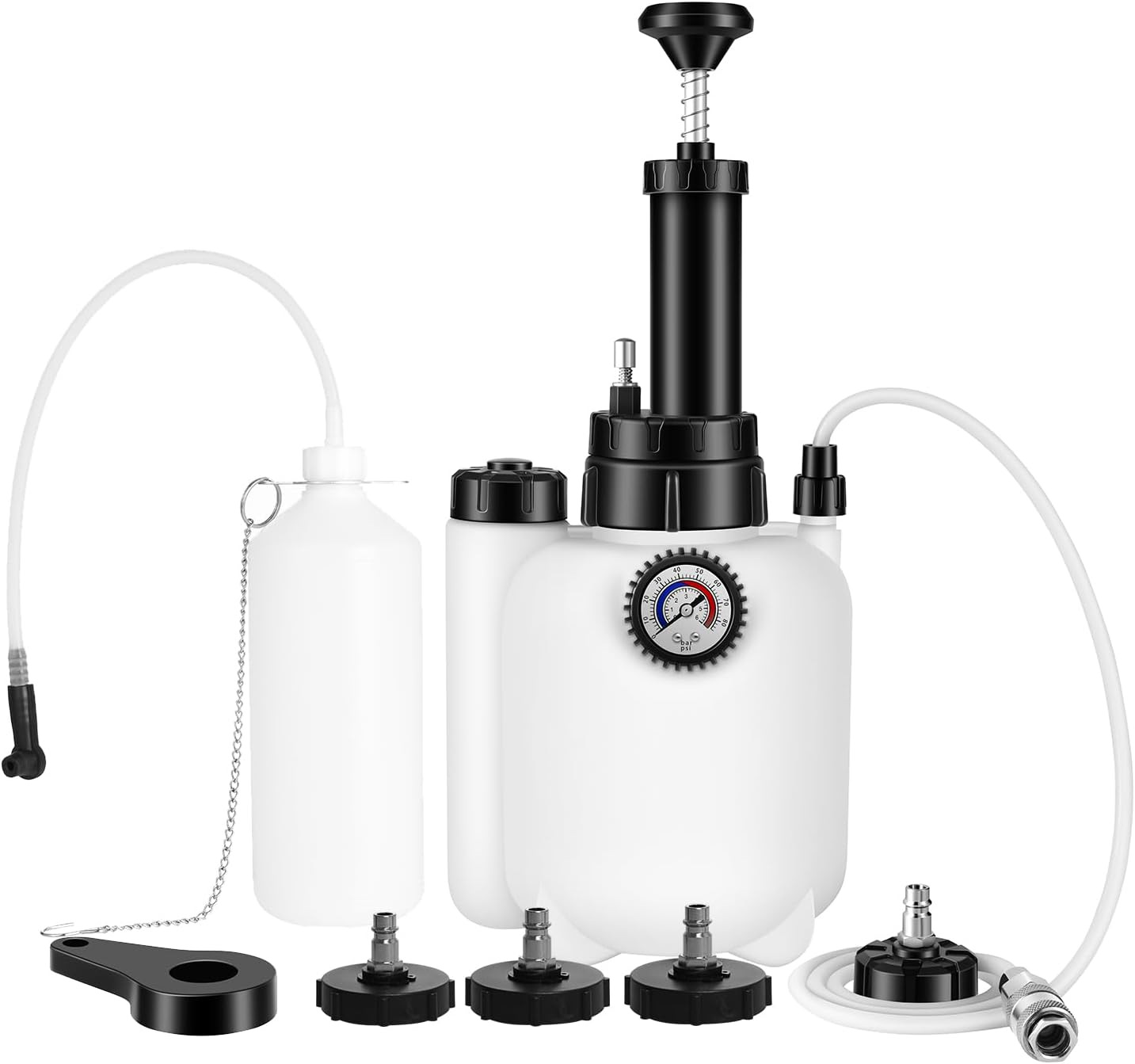 Nueva olla de aceite de freno 3L, olla de cambio de aceite de caja de cambios, máquina de cambio de coche, herramienta de máquina de cambio de aceite de freno de coche