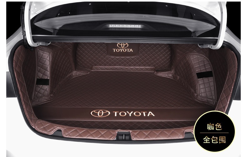 19-26 Toyota Corolla trunk mat, full coverage car interior accessory, Corolla trunk mat