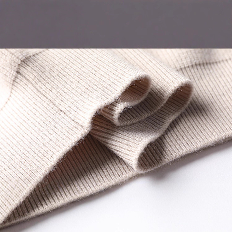 Suéter de cuello redondo de otoño y invierno comercio exterior delgado hombre casual top de color contrastante marca de tendencia camisa de punto