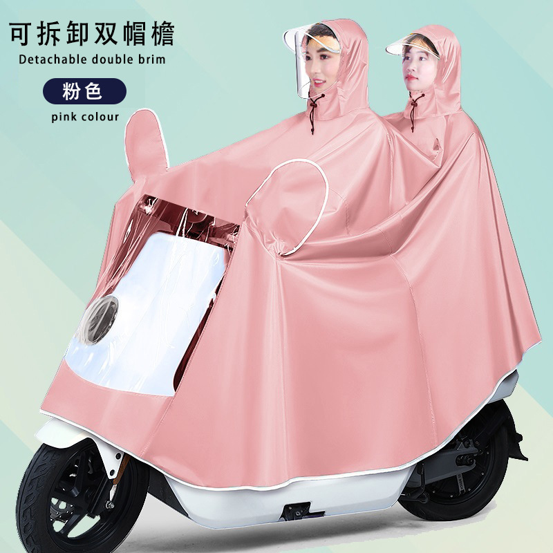 Raincoat eléctrico largo todo el cuerpo a prueba de tormentas motocicleta batería coche una sola persona para aumentar el grosor raincoat al por mayor